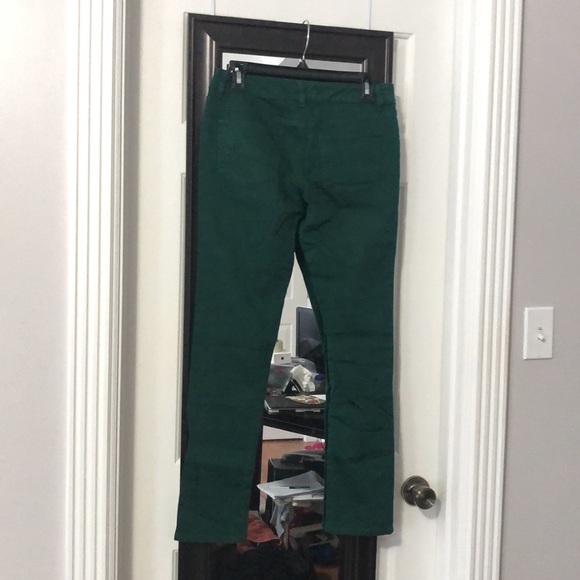 The Limited 678 Green Leggings Jeans Pants Size 4 - Picture 5 of 6